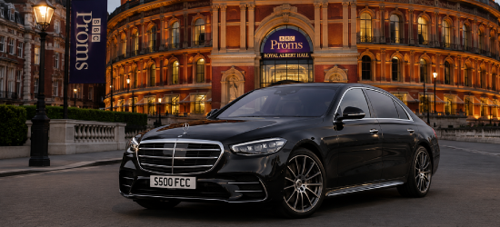 First Class Cars Chauffeurs (FCC) at the BBC Proms Royal Albert Hall, London