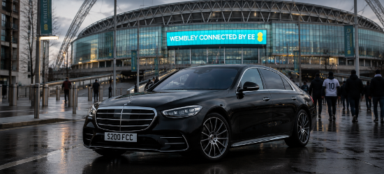 Mercedes S Class S200FCC at Wembley Stadium